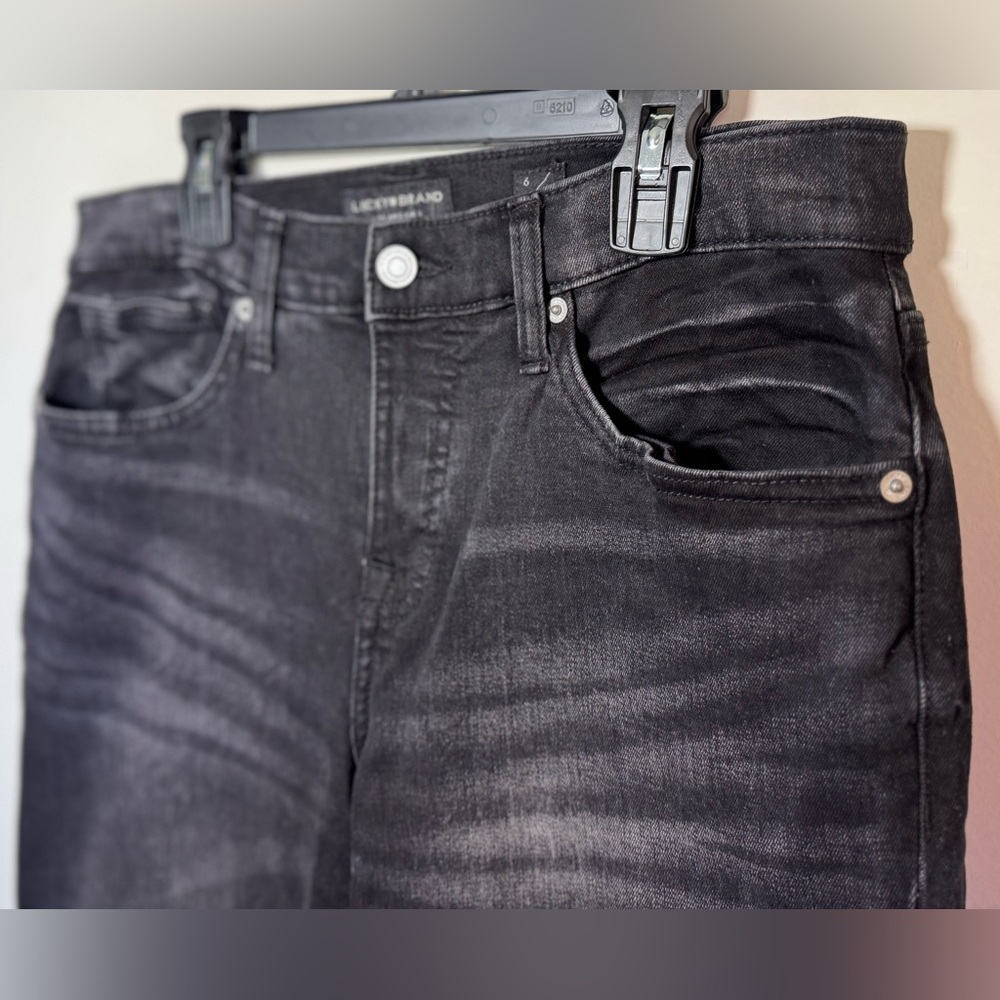 Lucky Brand Women’s Black Skinny Jeans Sz 6 - Picture 2 of 9